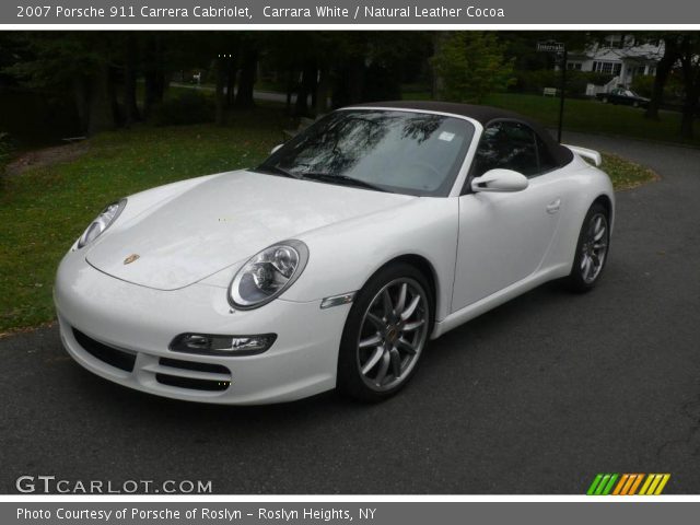 2007 Porsche 911 Carrera Cabriolet in Carrara White