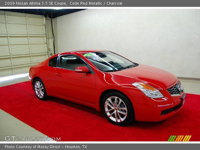 2009 Nissan Altima 3.5 SE Coupe in Code Red Metallic