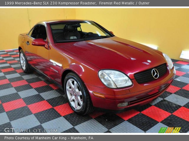 1999 Mercedes-Benz SLK 230 Kompressor Roadster in Firemist Red Metallic