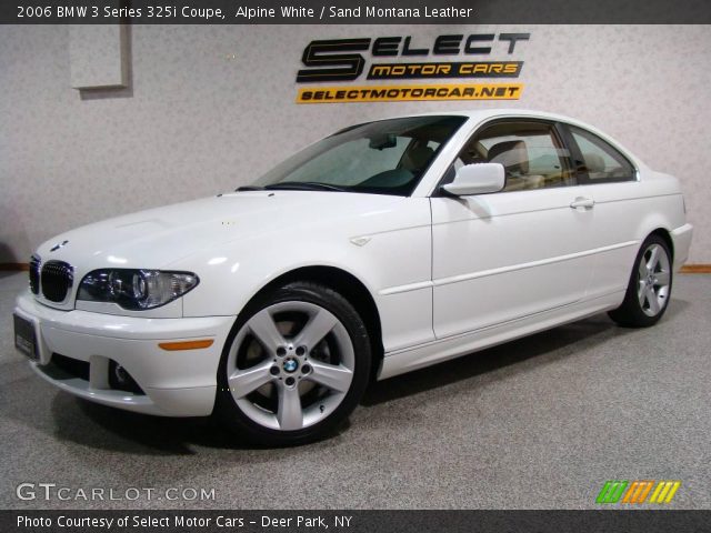 2006 BMW 3 Series 325i Coupe in Alpine White