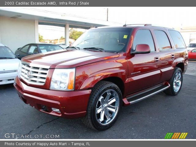 2003 Cadillac Escalade AWD in Infra Red