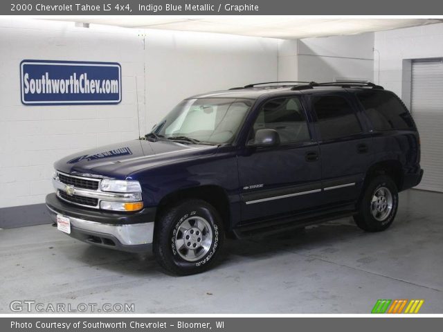 2000 Chevrolet Tahoe LS 4x4 in Indigo Blue Metallic