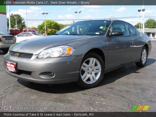 2006 Chevrolet Monte Carlo LT in Dark Silver Metallic