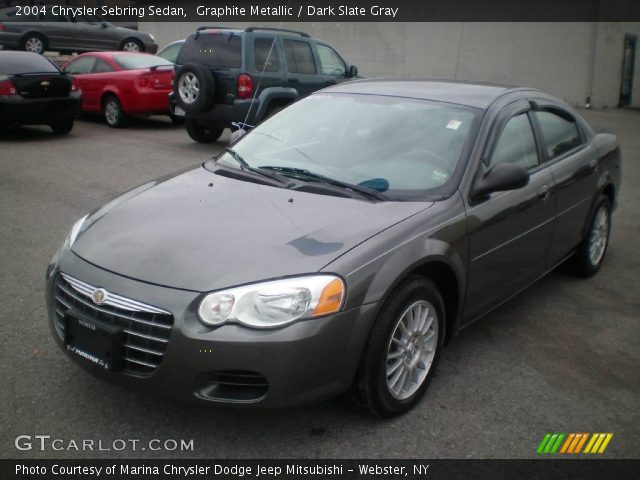 2004 Chrysler Sebring Sedan in Graphite Metallic
