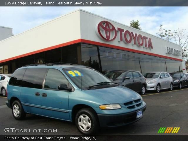 1999 Dodge Caravan  in Island Teal Satin Glow