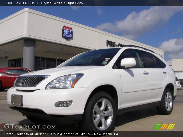 2008 Lexus RX 350 in Crystal White