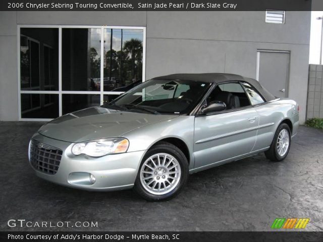 2006 Chrysler Sebring Touring Convertible in Satin Jade Pearl
