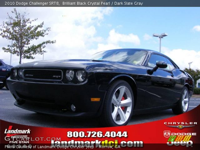2010 Dodge Challenger SRT8 in Brilliant Black Crystal Pearl