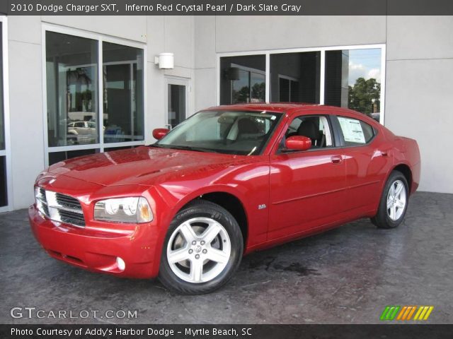 2010 Dodge Charger SXT in Inferno Red Crystal Pearl