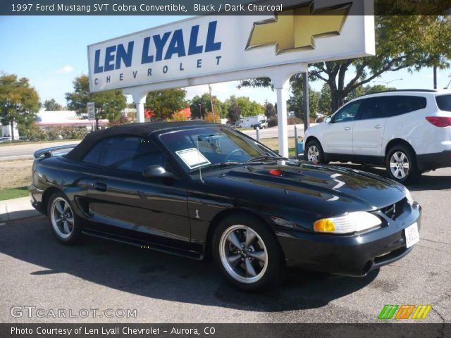 1997 Ford Mustang SVT Cobra Convertible in Black