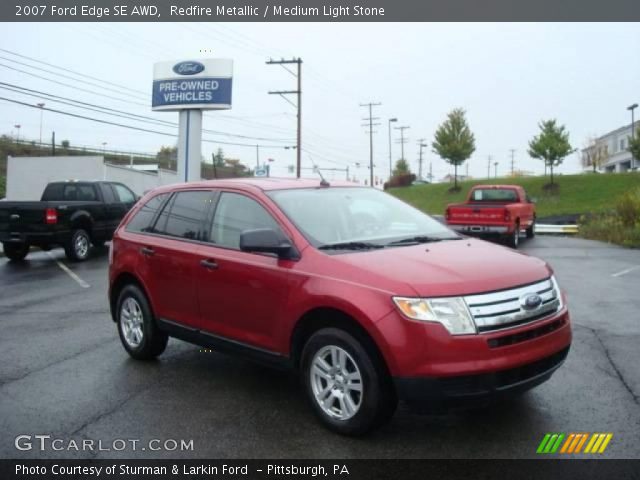 2007 Ford Edge SE AWD in Redfire Metallic