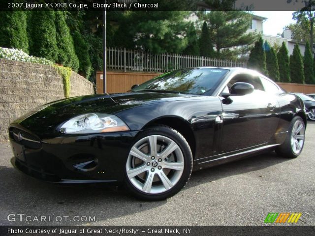 2007 Jaguar XK XK8 Coupe in Ebony Black