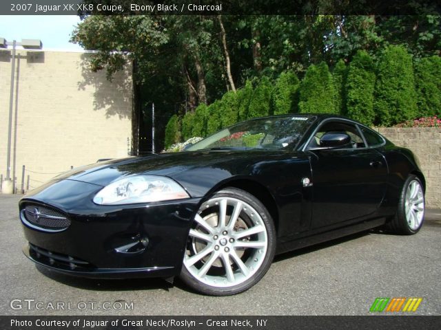 2007 Jaguar XK XK8 Coupe in Ebony Black