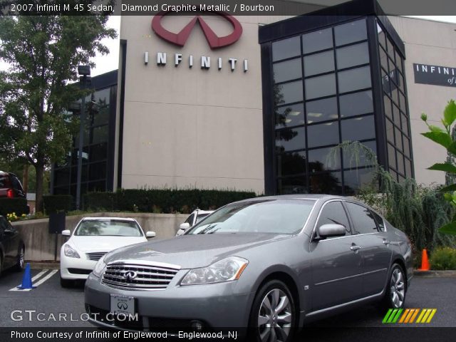 2007 Infiniti M 45 Sedan in Diamond Graphite Metallic