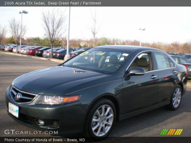 2006 Acura TSX Sedan in Deep Green Pearl