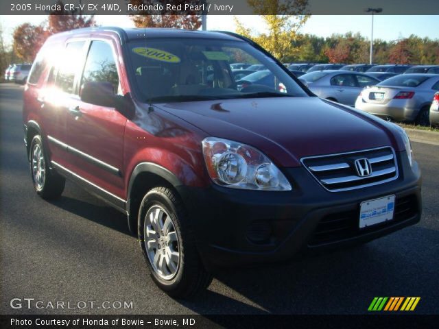 2005 Honda CR-V EX 4WD in Redondo Red Pearl