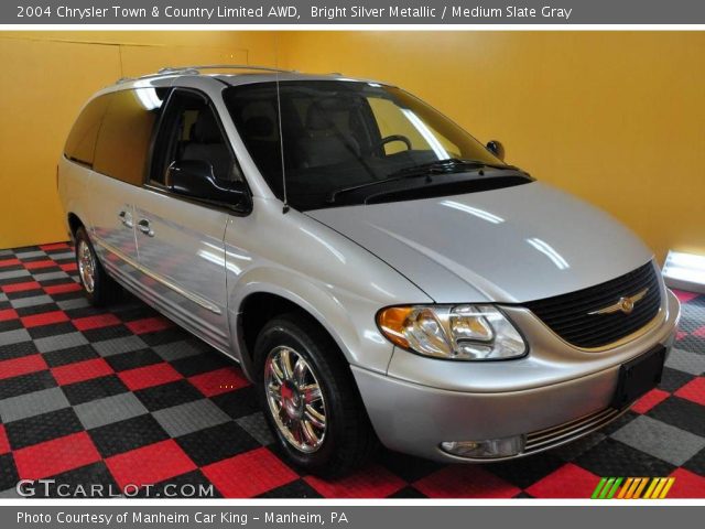2004 Chrysler Town & Country Limited AWD in Bright Silver Metallic