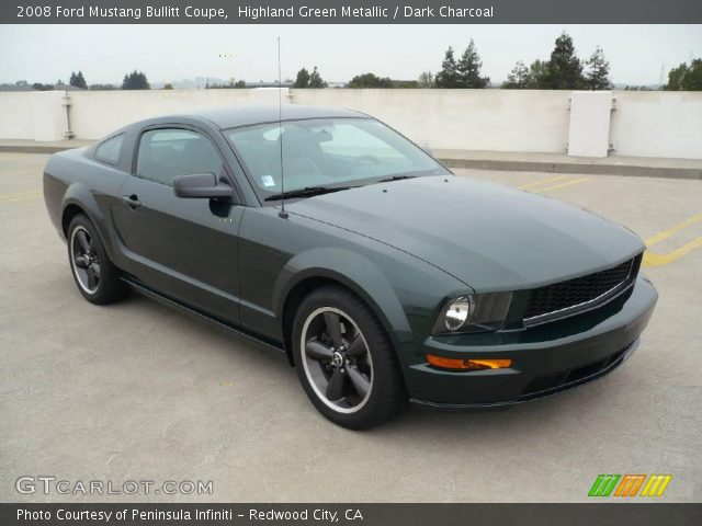 2008 Ford Mustang Bullitt Coupe in Highland Green Metallic