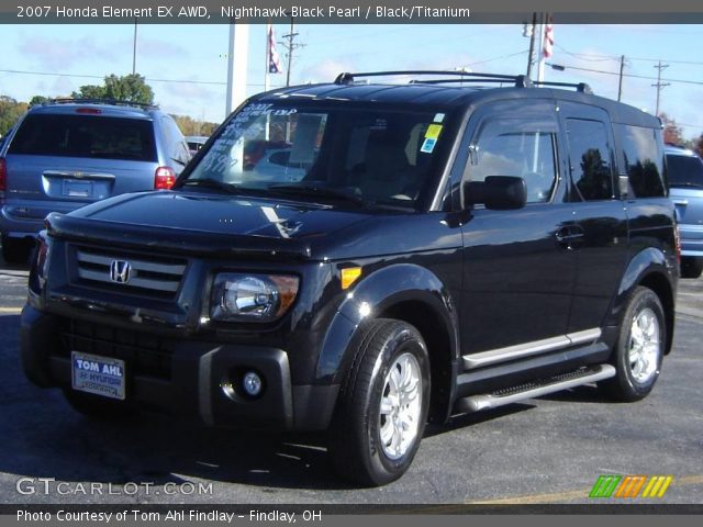 2007 Honda Element EX AWD in Nighthawk Black Pearl