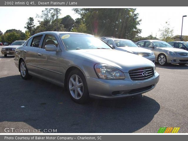 2002 Infiniti Q 45 in Desert Platinum