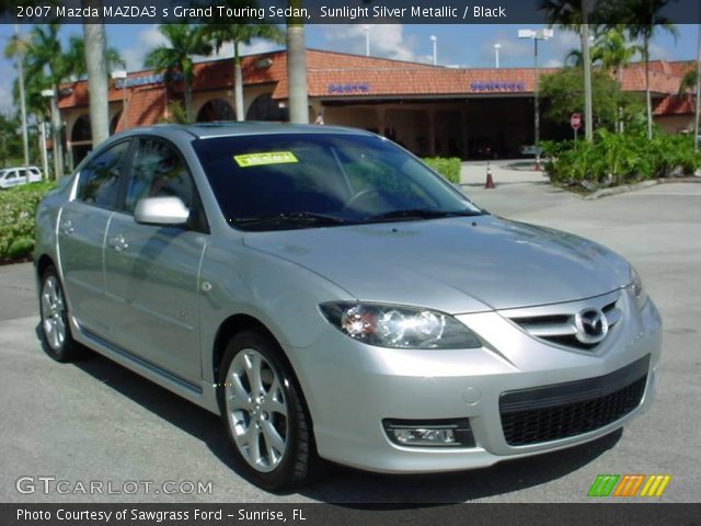 2007 Mazda MAZDA3 s Grand Touring Sedan in Sunlight Silver Metallic