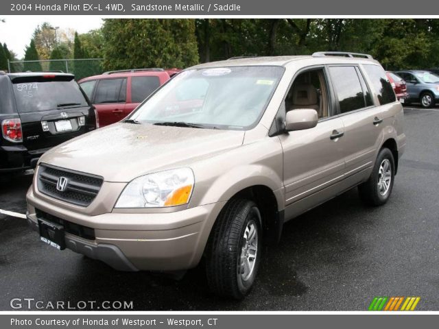 2004 Honda Pilot EX-L 4WD in Sandstone Metallic