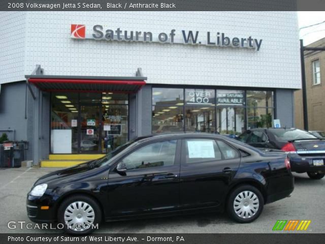 2008 Volkswagen Jetta S Sedan in Black