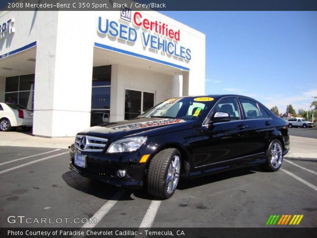 2008 Mercedes-Benz C 350 Sport in Black