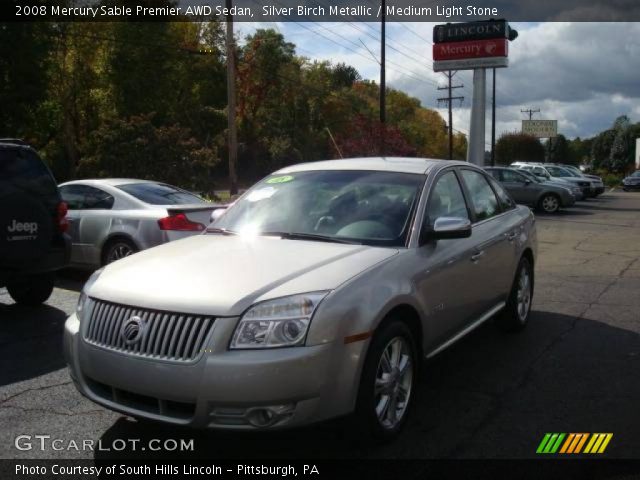 2008 Mercury Sable Premier AWD Sedan in Silver Birch Metallic