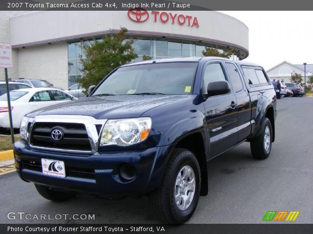 2007 Toyota Tacoma Access Cab 4x4 in Indigo Ink Pearl