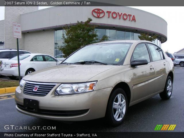 2007 Saturn ION 2 Sedan in Golden Cashmere