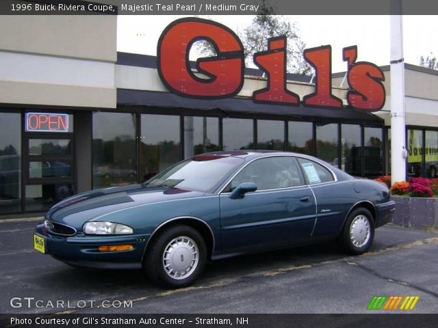 1996 Buick Riviera Coupe in Majestic Teal Pearl