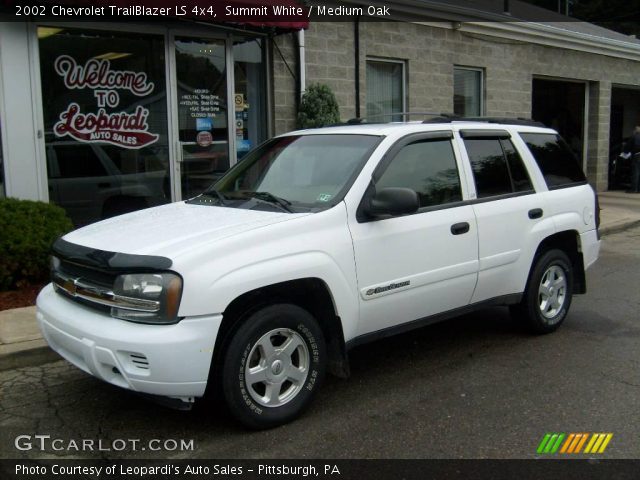 2002 Chevrolet TrailBlazer LS 4x4 in Summit White