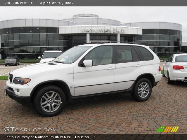 2006 BMW X5 3.0i in Alpine White