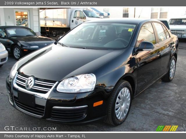 2009 Volkswagen Jetta S Sedan in Black Uni