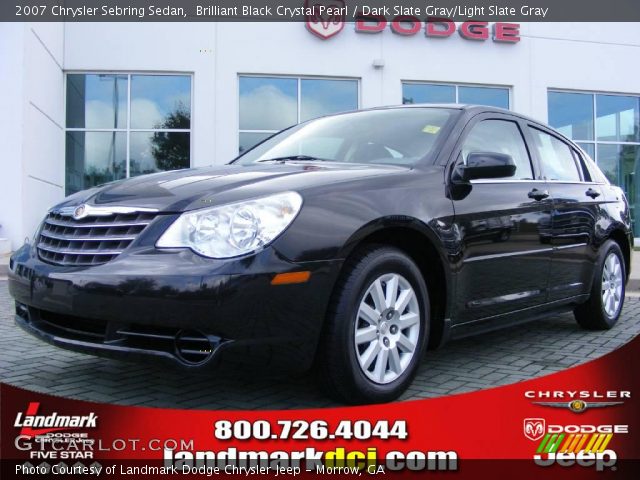 2007 Chrysler Sebring Sedan in Brilliant Black Crystal Pearl