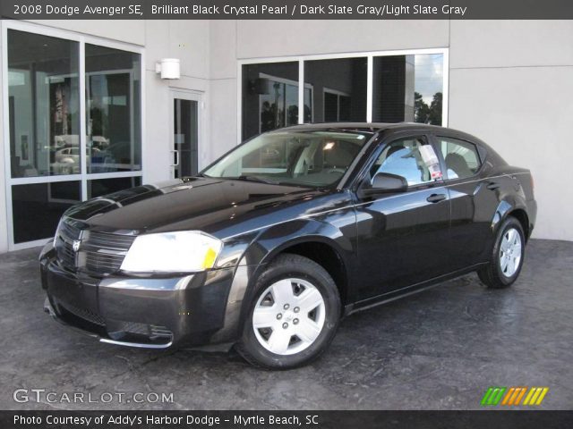 2008 Dodge Avenger SE in Brilliant Black Crystal Pearl