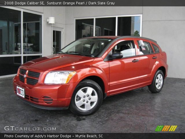 2008 Dodge Caliber SE in Sunburst Orange Pearl