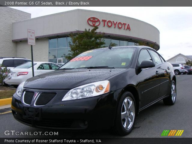 2008 Pontiac G6 GT Sedan in Black