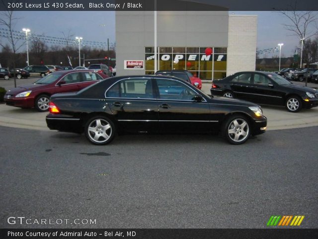 2005 Lexus LS 430 Sedan in Black Onyx