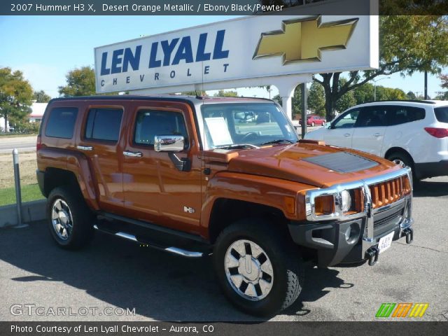2007 Hummer H3 X in Desert Orange Metallic