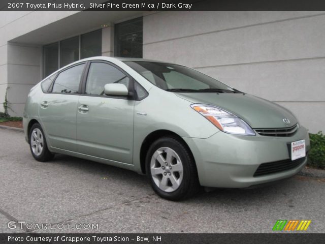 2007 Toyota Prius Hybrid in Silver Pine Green Mica