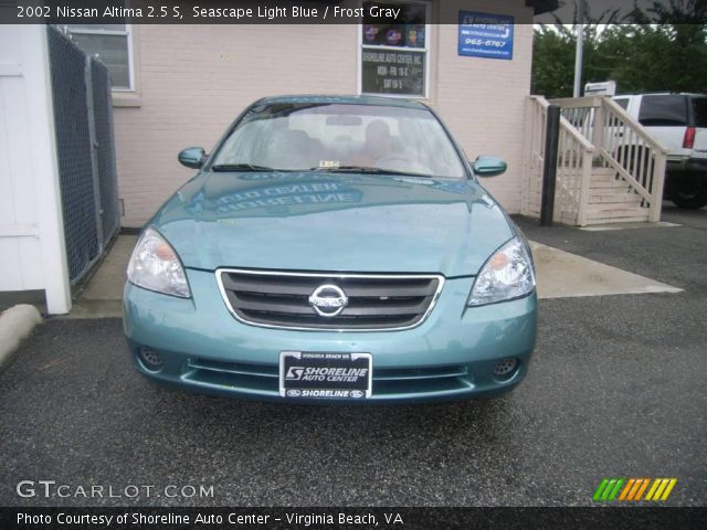 2002 Nissan Altima 2.5 S in Seascape Light Blue
