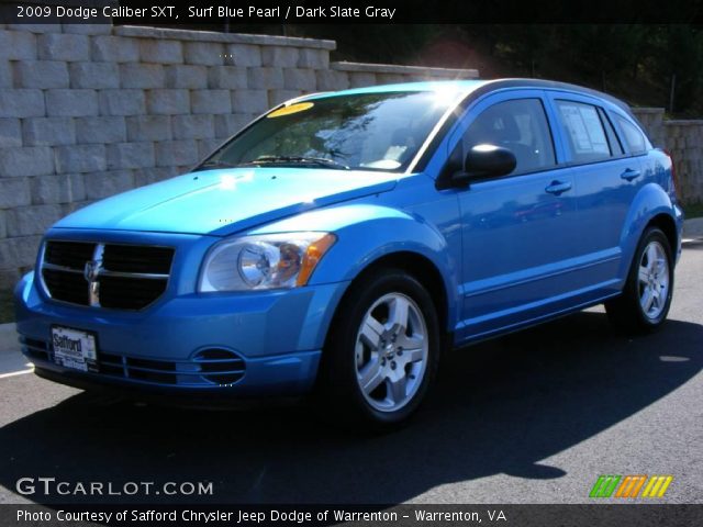 2009 Dodge Caliber SXT in Surf Blue Pearl