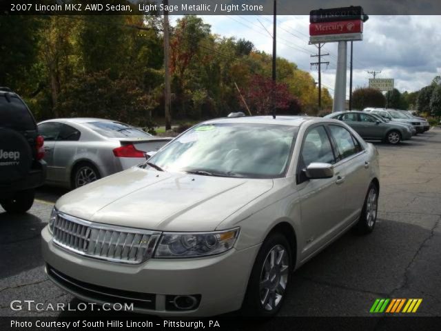 2007 Lincoln MKZ AWD Sedan in Light Sage Metallic