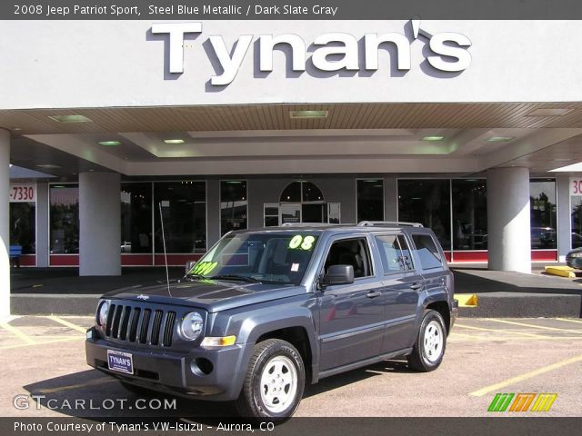 2008 Jeep Patriot Sport in Steel Blue Metallic