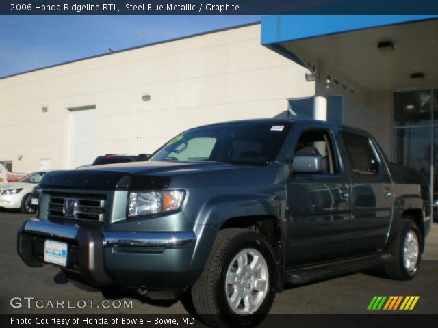 2006 Honda Ridgeline RTL in Steel Blue Metallic