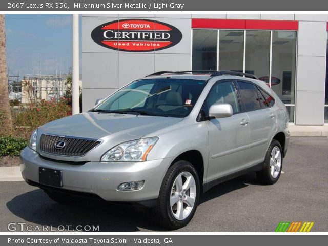 2007 Lexus RX 350 in Millennium Silver Metallic