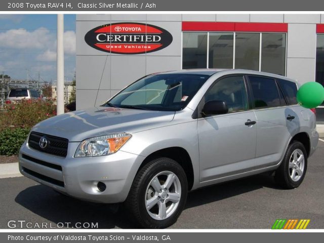 2008 Toyota RAV4 I4 in Classic Silver Metallic