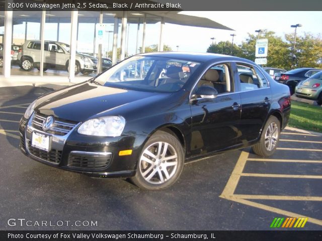 2006 Volkswagen Jetta 2.5 Sedan in Black